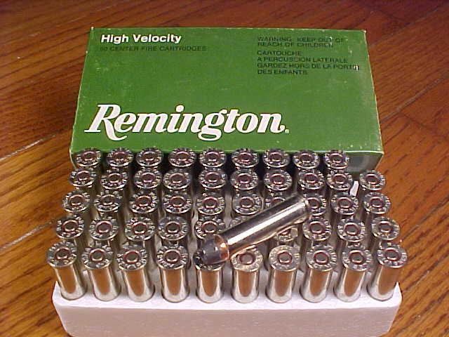 357 magnum ammo. Box of Remington .357 Magnum