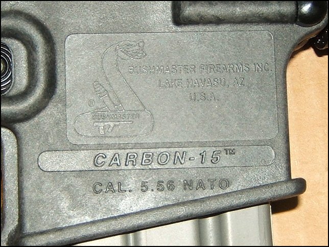 Bushmaster Firearms Inc. - CARBON 15 TYPE 97S RIFLE~.223 REM~LOOKS
