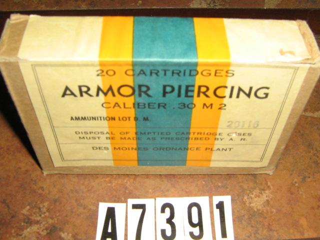 Des Moines Ordnance 1942 Armor Piercing Ammo - Picture 3
